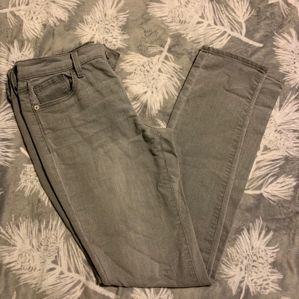 Gray jeans